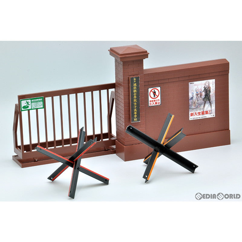 【新品】【お取り寄せ】[PTM] LittleArmory(リトルアーモリー) LD034 1/12 指定防衛校の校門(レンガタイプ) プラモデル TOMYTEC(トミーテック) (20210710)