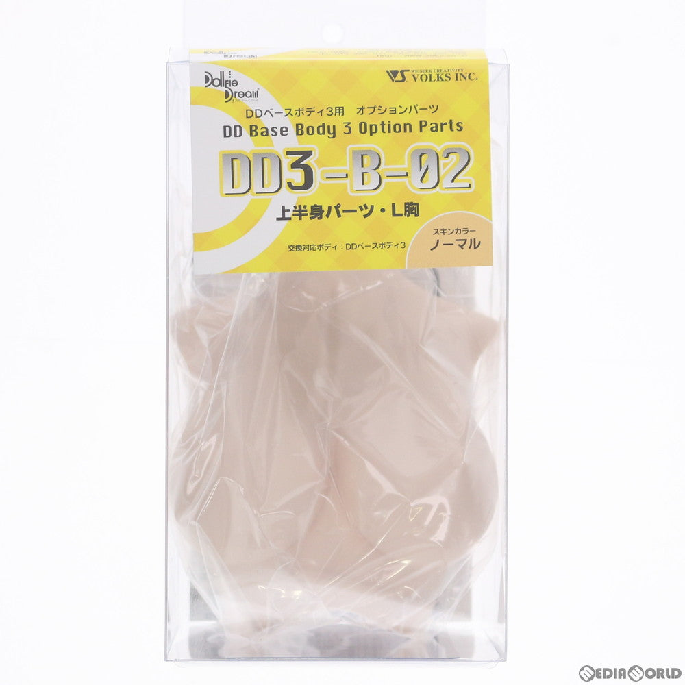 【中古即納】[FIG] Dollfie Dream(ドルフィードリーム) DDベースボディ3用 上半身パーツ・L胸 ノーマルカラータイプ ドール用アクセサリ ボークスショップ&ホビー天国ウェブ限定(DD3-B-02) ボークス(20120831)