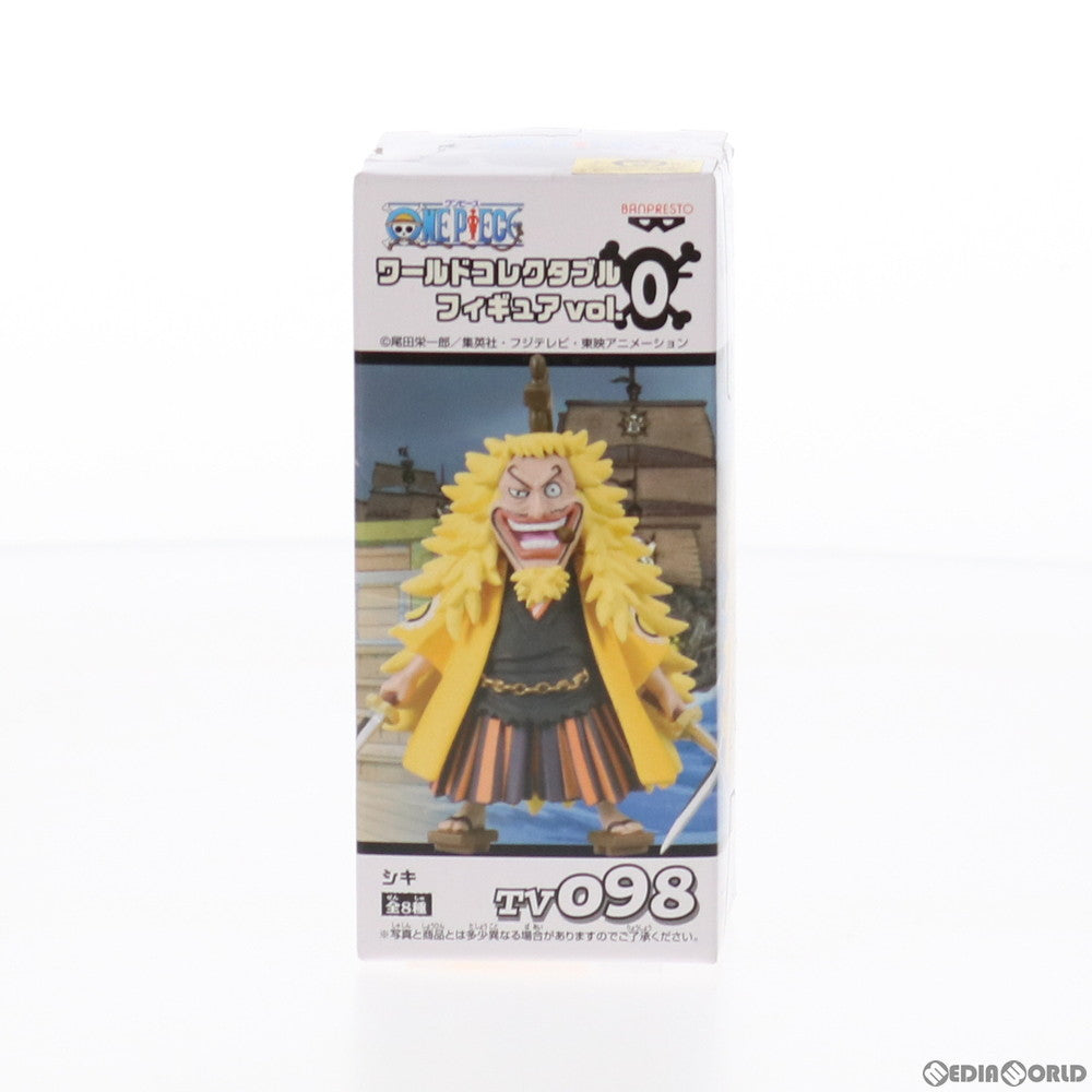 【中古即納】[FIG] シキ ワンピース 組立式ワールドコレクタブルフィギュアvol.0 TV098 ONE PIECE プライズ(47403) バンプレスト(20110413)