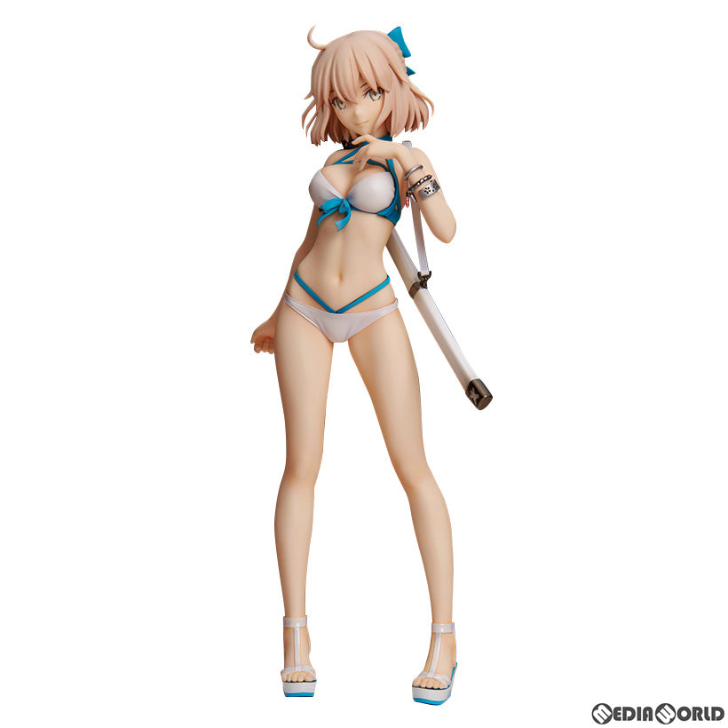 【中古即納】[FIG] アッセンブル・ヒロインズ アサシン/沖田総司【Summer Queens】(おきたそうじ) Fate/Grand Order(フェイト/グランドオーダー) 1/8 半完成品 組み立てフィギュアキット アワートレジャー(20211031)