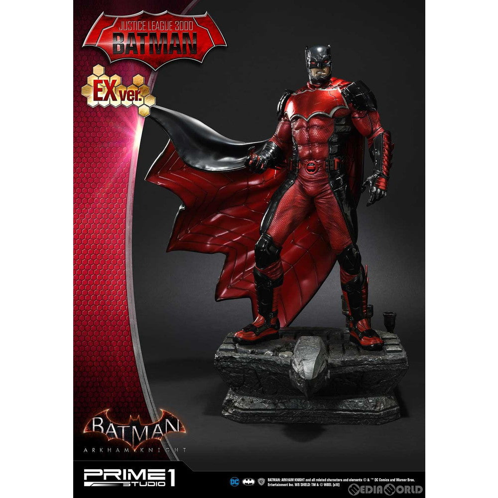 【中古即納】[FIG] プライム1スタジオ限定 コンセプトマスターライン バットマン(ジャスティス・リーグ3000) EX版 バットマン:アーカム・ナイト 1/5 スタチュー フィギュア(CMDC-05EX) プライム1スタジオ(20210331)