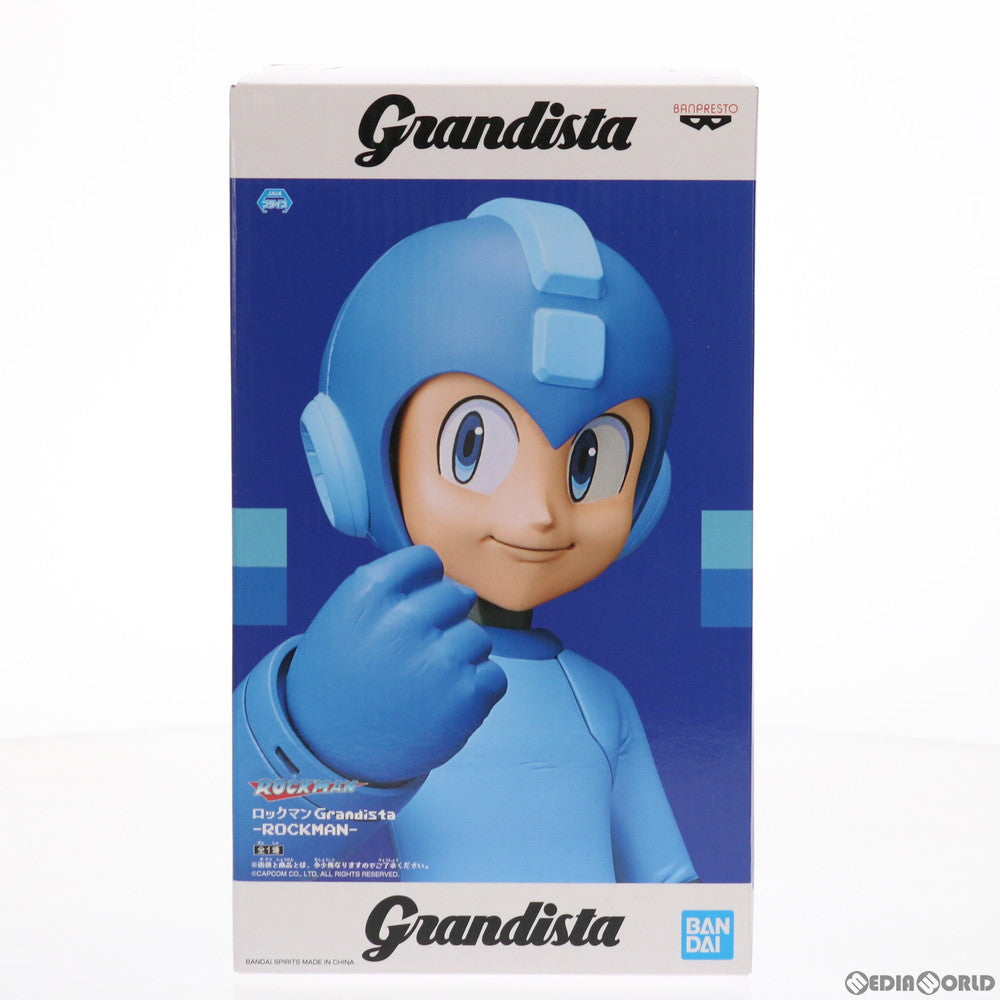 【中古即納】[FIG] カプコン限定 ロックマン Grandista-ROCKMAN- フィギュア プライズ(81839) バンプレスト(20200109)