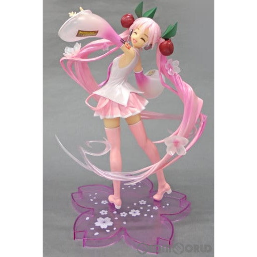 【中古即納】[FIG] タイトーオンラインクレーン限定 桜ミク 描き下ろしフィギュア 2020ver. パールにっこりver. キャラクター・ボーカル・シリーズ01 初音ミク プライズ タイトー(20200220)