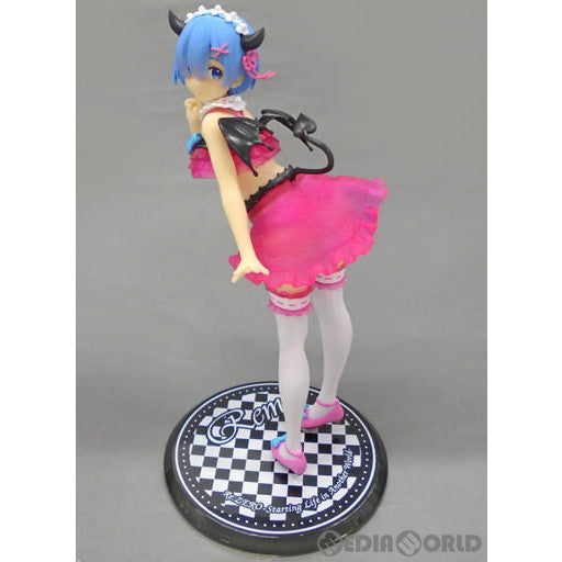 【中古即納】[FIG] タイトーオンラインクレーン限定 レム プレシャスフィギュア レム〜プリティ小悪魔ver.〜 タイクレオンライン限定カラーver. Re:ゼロから始める異世界生活 プライズ タイトー(20200720)