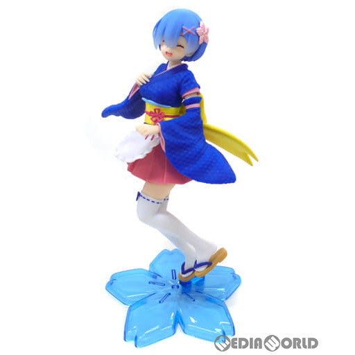 【中古即納】[FIG] タイトーオンラインクレーン限定 レム プレシャスフィギュア レム〜和風メイドver.〜 Re:ゼロから始める異世界生活 プライズ タイトー(20201120)