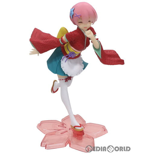 【中古即納】[FIG] タイトーオンラインクレーン限定 ラム プレシャスフィギュア ラム〜和風メイドver.〜 Re:ゼロから始める異世界生活 プライズ タイトー(20201130)