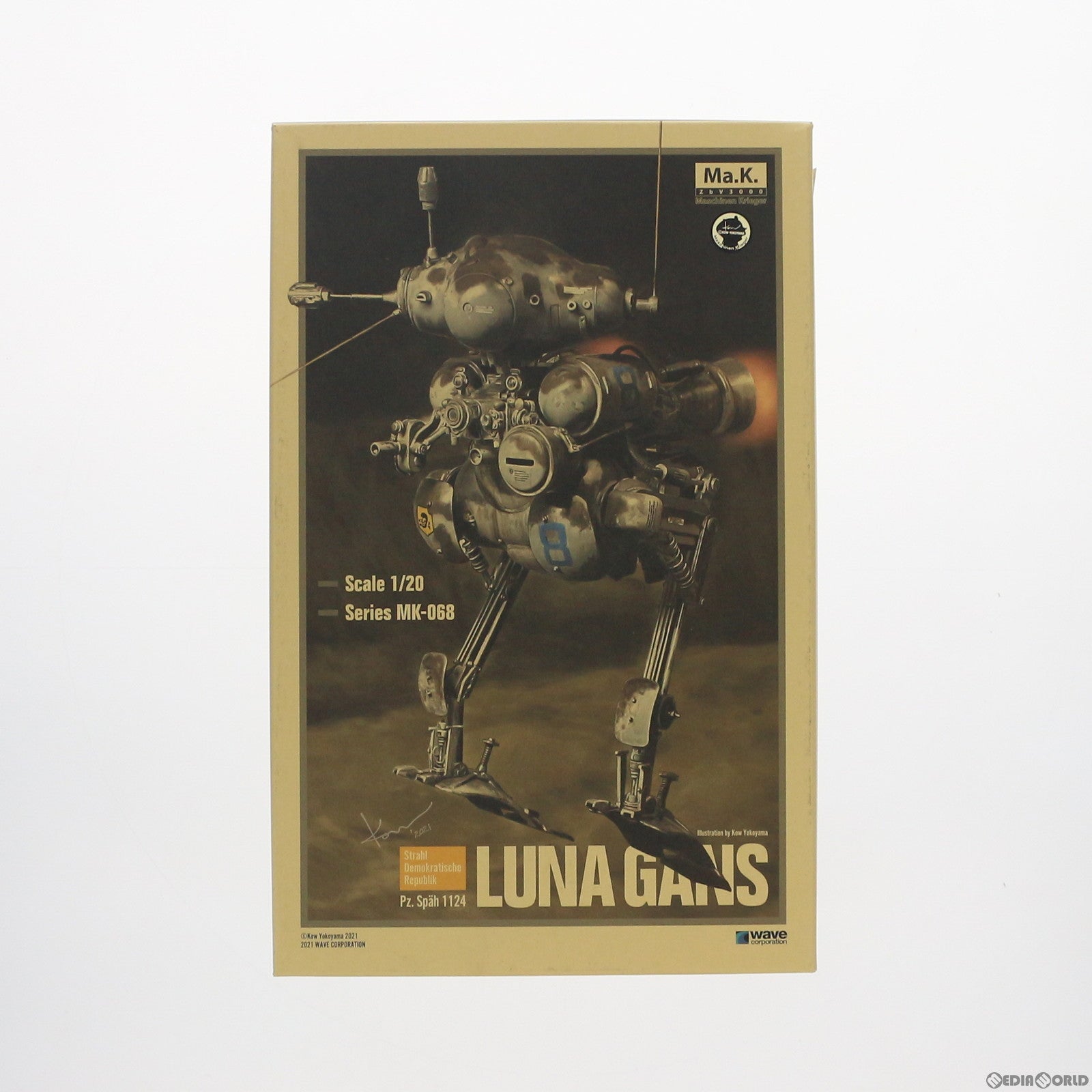 【中古即納】[PTM] 1/20 Pz.Spah 1124 LUNA GANS(ルナガンス) マシーネンクリーガー プラモデル(MK-068) ウェーブ(WAVE) (20210731)