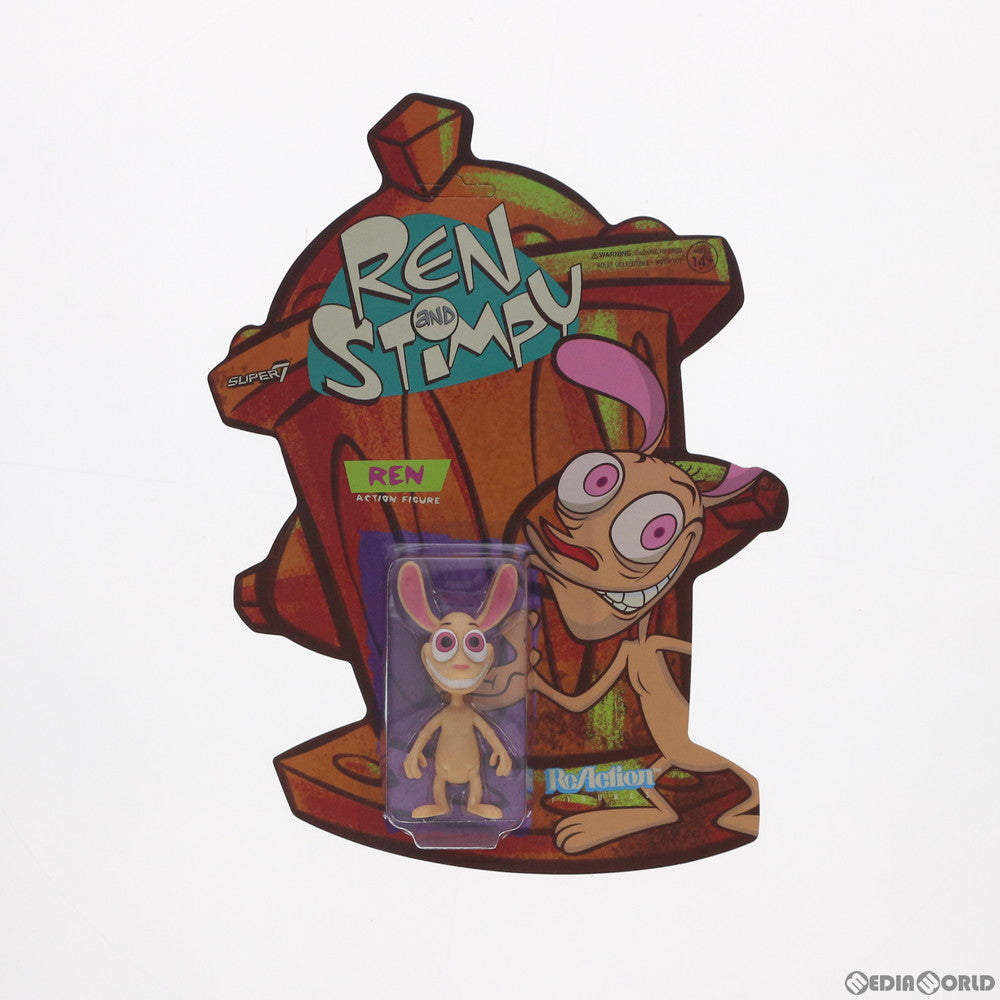 【中古即納】[FIG] リ・アクション レン レンとスティンピー 3.75インチ アクションフィギュア スーパー7(20210610)