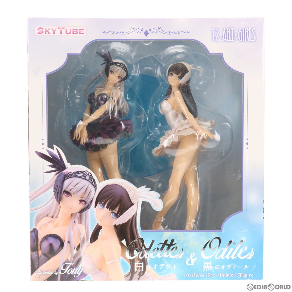 【中古即納】[FIG]セット特典無し 白のオデット&黒のオディール T2アート☆ガールズ 1/6 完成品 フィギュア(AX-1048) SkyTube(スカイチューブ)(20161028)