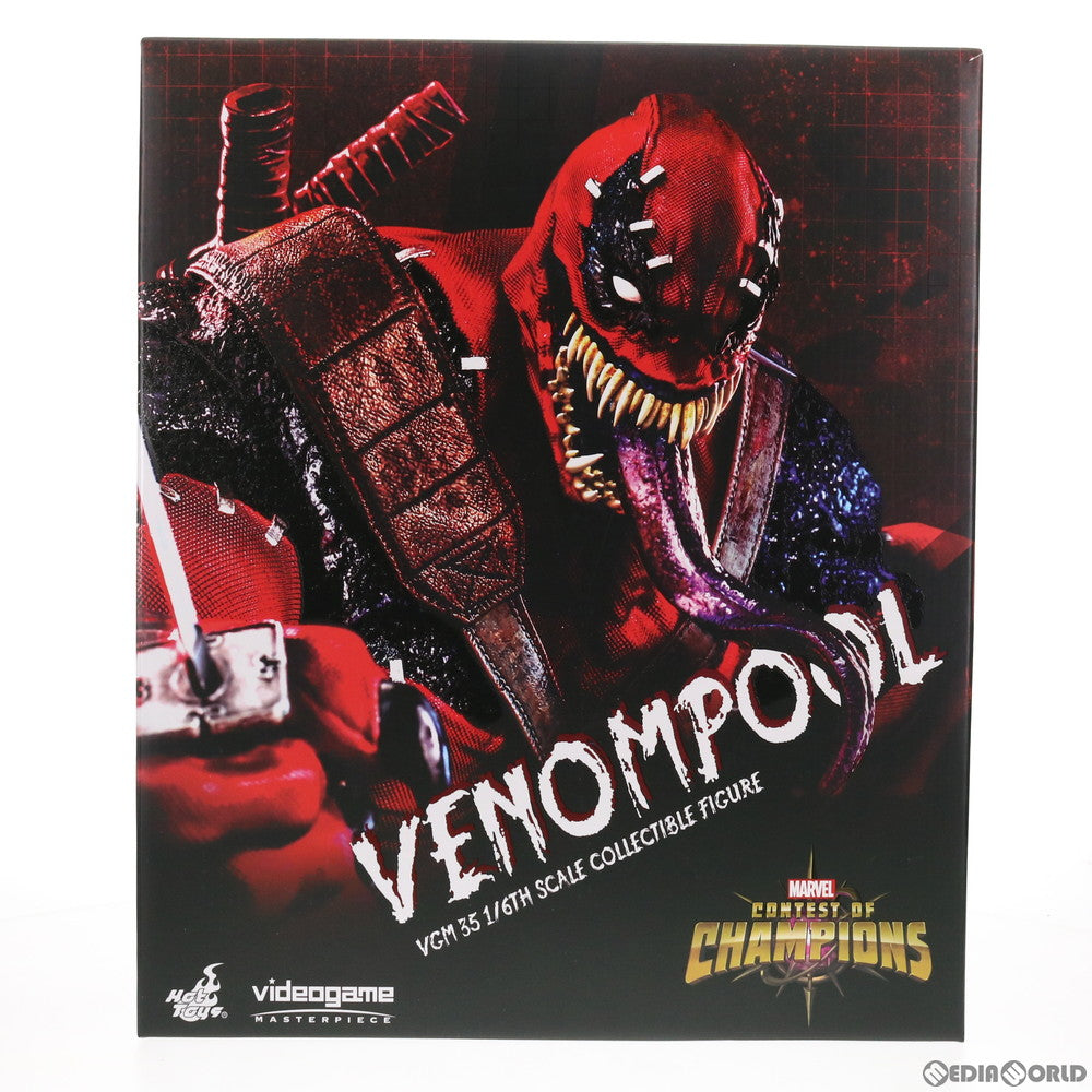 【中古即納】[FIG] ビデオゲーム・マスターピース ヴェノムプール MARVEL オールスターバトル 1/6 完成品 可動フィギュア(VGM#35) ホットトイズ(20201025)
