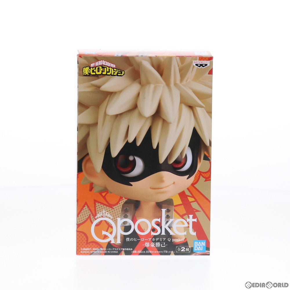【中古即納】[FIG] 爆豪勝己(ばくごうかつき) (衣装濃) Q posket 僕のヒーローアカデミア フィギュア プライズ(2491855) バンプレスト(20210410)
