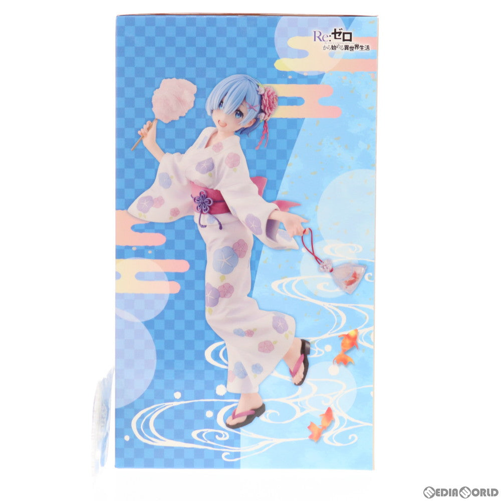 【中古即納】[FIG] 予約特典付属 電撃屋&カドカワストア限定 レム 浴衣Ver. Re:ゼロから始める異世界生活 1/7 完成品 フィギュア KADOKAWA(カドカワ) /リボルブ(20190331)