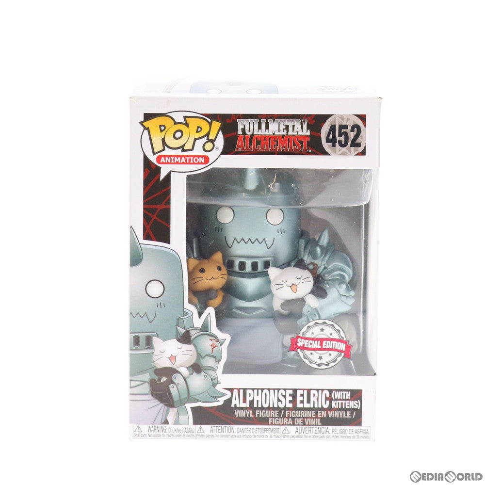 【中古即納】[FIG] HOT TOPIC限定 POP! ANIMATION 452 アルフォンス・エルリック 鋼の錬金術師 FULLMETAL ALCHEMIST 完成品 フィギュア FUNKO(ファンコ) (20181231)