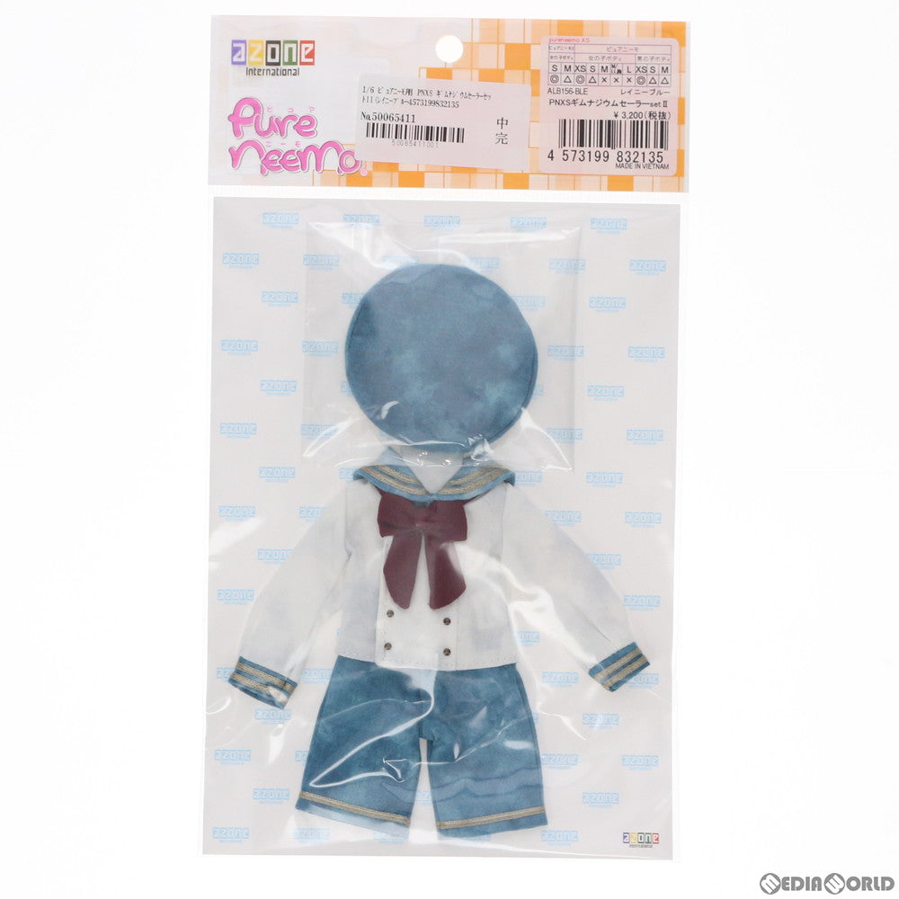 【中古即納】[FIG] 1/6 ピュアニーモ用 PNXS ギムナジウムセーラーセットII(レイニーブルー) ドール用衣装(ALB156-BLE) アゾン(20190721)