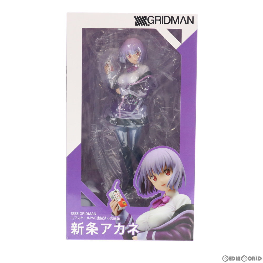 【中古即納】[FIG] 新条アカネ(しんじょうあかね) SSSS.GRIDMAN(グリッドマン) 1/7 完成品 フィギュア あみあみ&アニまるっ!限定 TBSグロウディア(20200430)