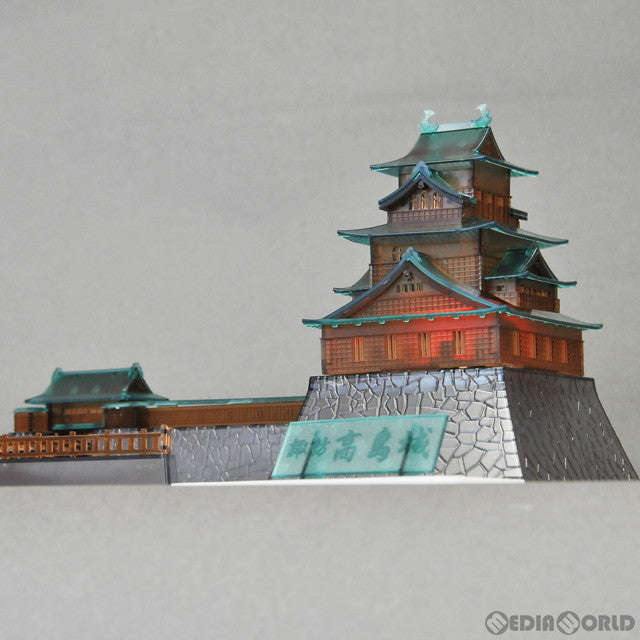 【中古即納】[PTM] 1/200 諏訪高島城 光るクリア版 プラモデル(PP024) PLUM(プラム) (20130125)