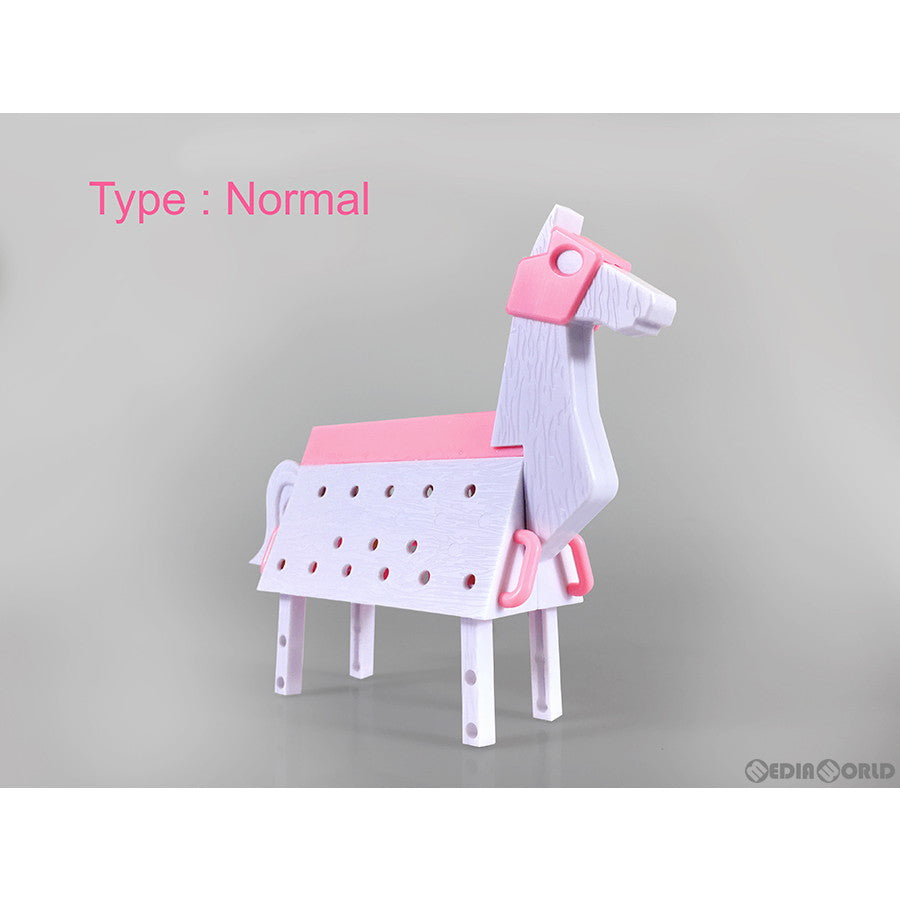 【中古即納】[FIG]Love Toys Vol.3 三角木馬 Wooden horse pink Ver. 1/12 未塗装 組み立てキット フィギュア用アクセサリ(AX-1825) SkyTube(スカイチューブ)(20180228)