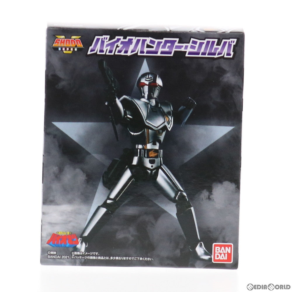 【中古即納】[FIG] (食玩) プレミアムバンダイ限定 SHODO SUPER バイオハンター・シルバ 超電子バイオマン 可動フィギュア バンダイ(20210430)