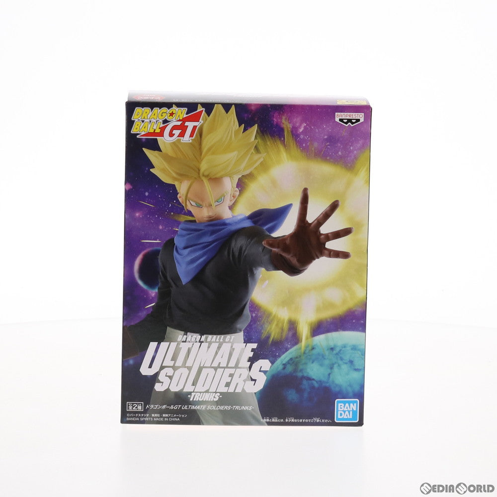 【中古即納】[FIG]超サイヤ人トランクス ドラゴンボールGT ULTIMATE SOLDIERS-TRUNKS- フィギュア プライズ(2530918) バンプレスト(20210430)