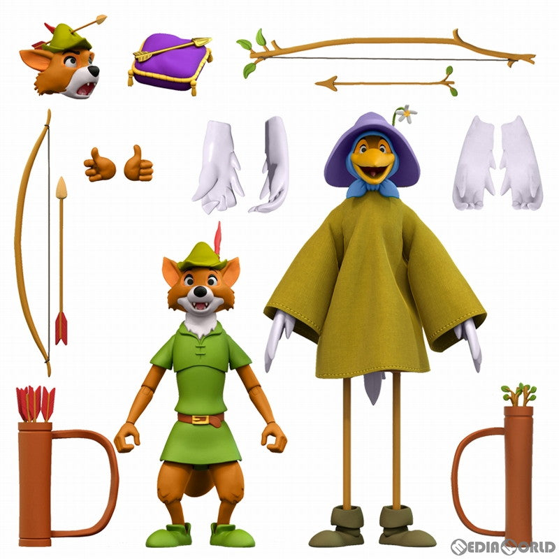 【新品即納】[FIG] ロビン・フッド ストークコスチューム ディズニー wave 2 Robin Hood アルティメイト 7インチ アクションフィギュア スーパー7(20230119)