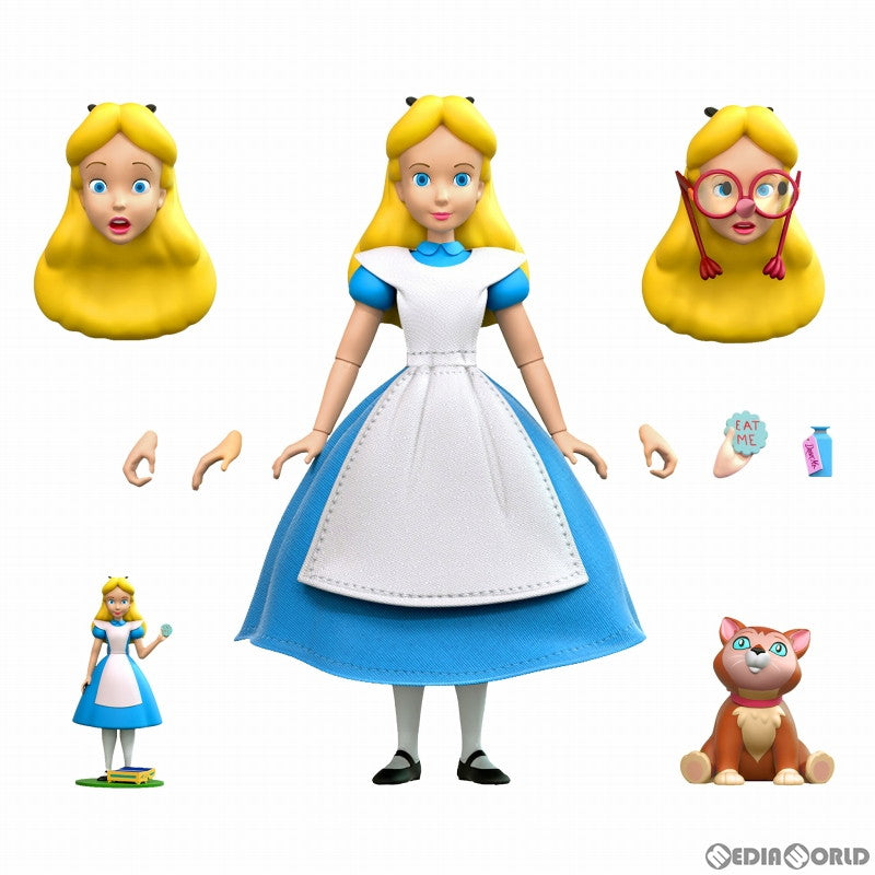 【新品即納】[FIG] アリス ディズニー wave 2 ふしぎの国のアリス アルティメイト 7インチ アクションフィギュア スーパー7(20230119)