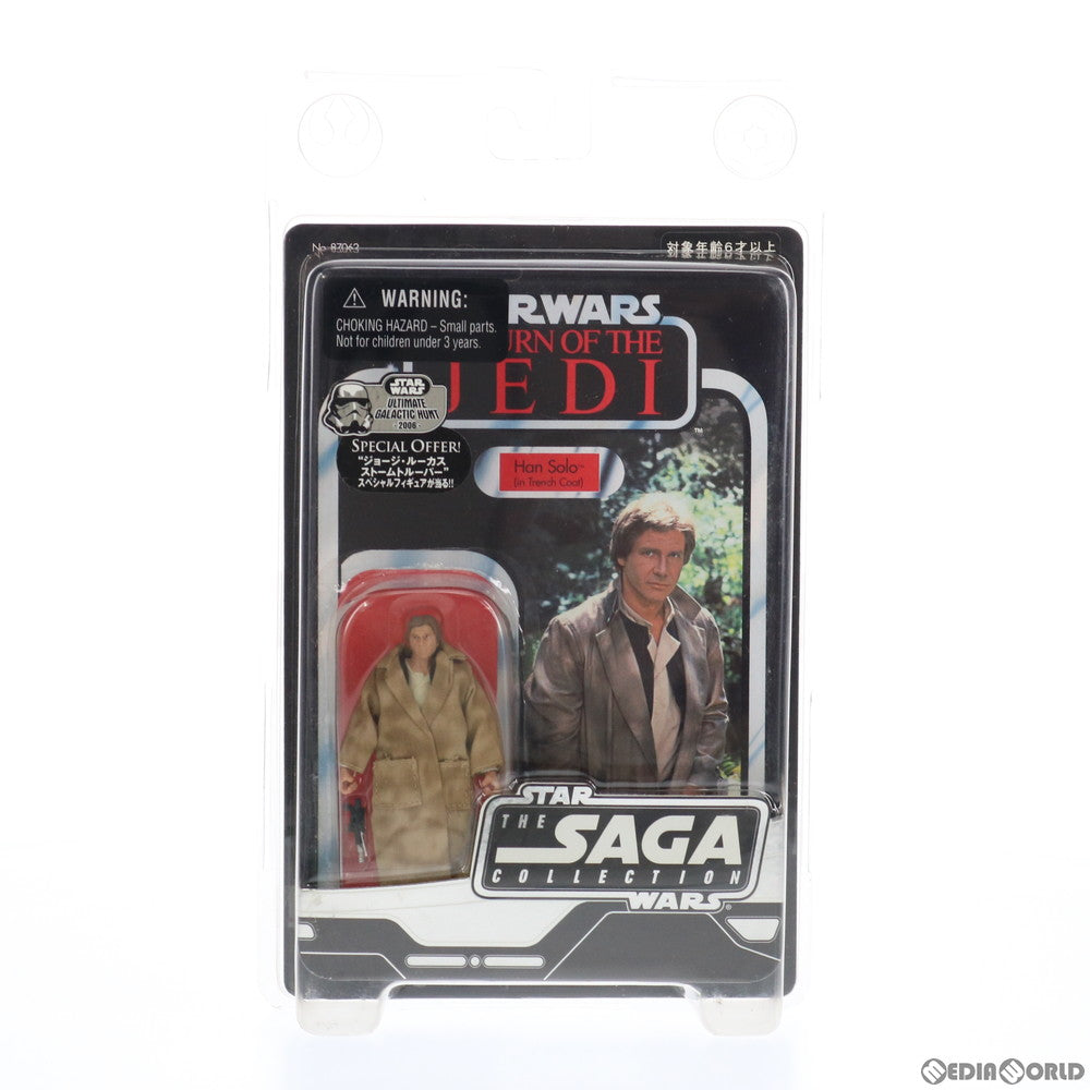 【中古即納】[FIG] スター・ウォーズ ヴィンテージフィギュア ハン・ソロ エンドアバージョン STAR WARS エピソード6/ジェダイの帰還 完成品 可動フィギュア(87062) ハズブロ/トミーダイレクト(20041231)
