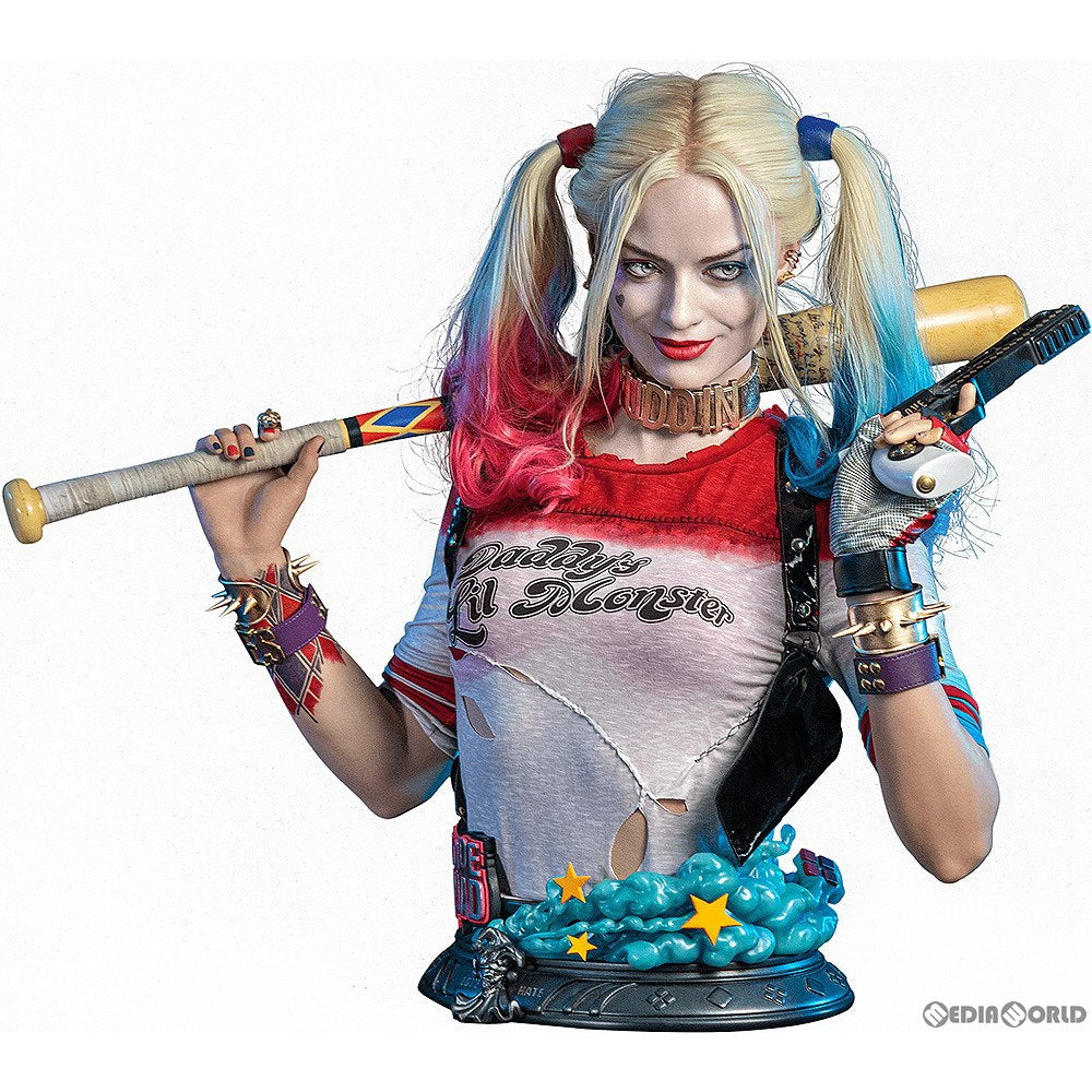 【新品即納】[FIG] ハーレイ・クイン Infinity Studio X Penguin Toys: DC Series Life Size Bust Suicide Squad Harley Quinn スーサイド・スクワッド 1/1 完成品 フィギュア Infinity Studio(インフィニティスタジオ) (20230531)