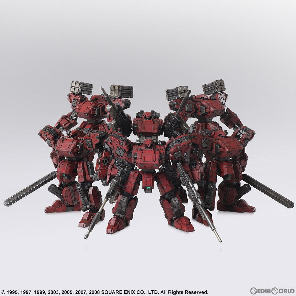 【新品即納】[PTM] フロントミッション ストラクチャーアーツ 1/72 スケール プラスティック モデルキット シリーズ Vol.2 フロスト 地獄の壁ver. 6機セット FRONT MISSION プラモデル スクウェア・エニックス(20220204)