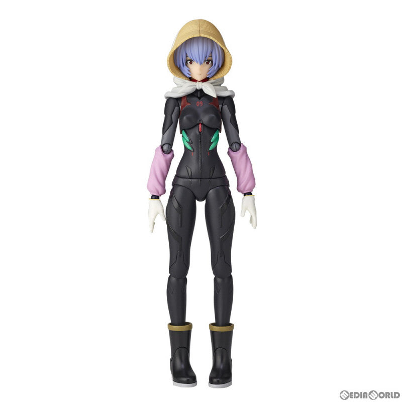 【中古即納】[FIG]EVANGELION EVOLUTION EV-022 アヤナミレイ(仮称) 第3村Ver. シン・エヴァンゲリオン劇場版:|| 完成品 可動フィギュア 海洋堂(20210710)