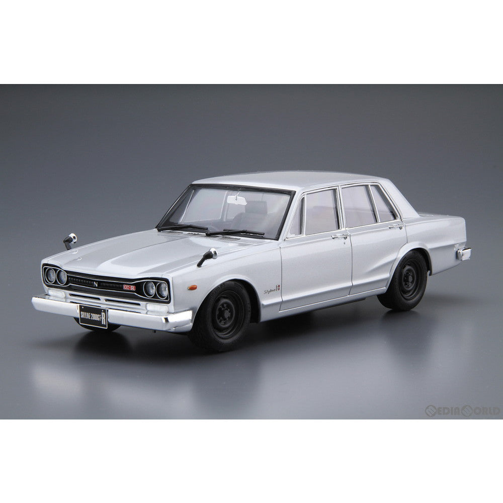 【新品】【お取り寄せ】[PTM] (再販) ザ・モデルカー No.45 1/24 ニッサン PGC10 スカイライン2000GT-R '70 プラモデル アオシマ(20210710)