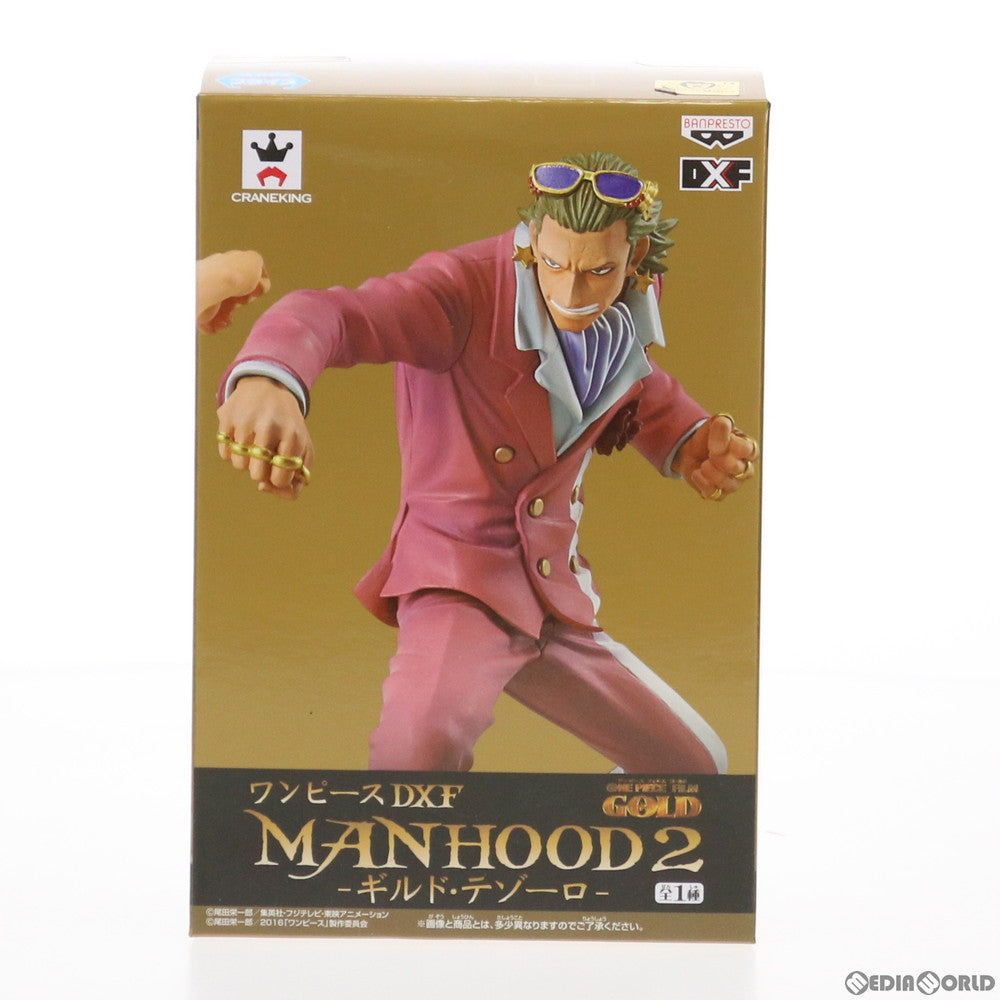 【中古即納】[FIG] ギルド・テゾーロ ワンピース DXF MANHOOD2-ギルド・テゾーロ- ONE PIECE フィギュア プライズ(36774) バンプレスト(20161013)
