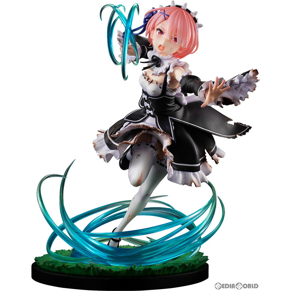 【中古即納】[FIG] ラム ロズワール戦Ver. Re:ゼロから始める異世界生活 1/7 完成品 フィギュア KADOKAWA(カドカワ) (20220216)
