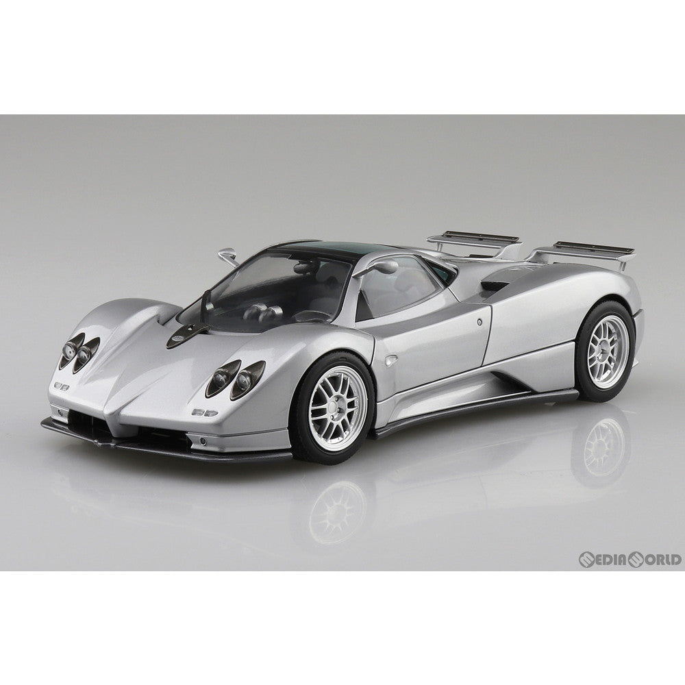 【新品】【お取り寄せ】[PTM] ザ・スーパーカー No.7 1/24 '00 パガーニ ゾンダ C12S プラモデル アオシマ(20210910)