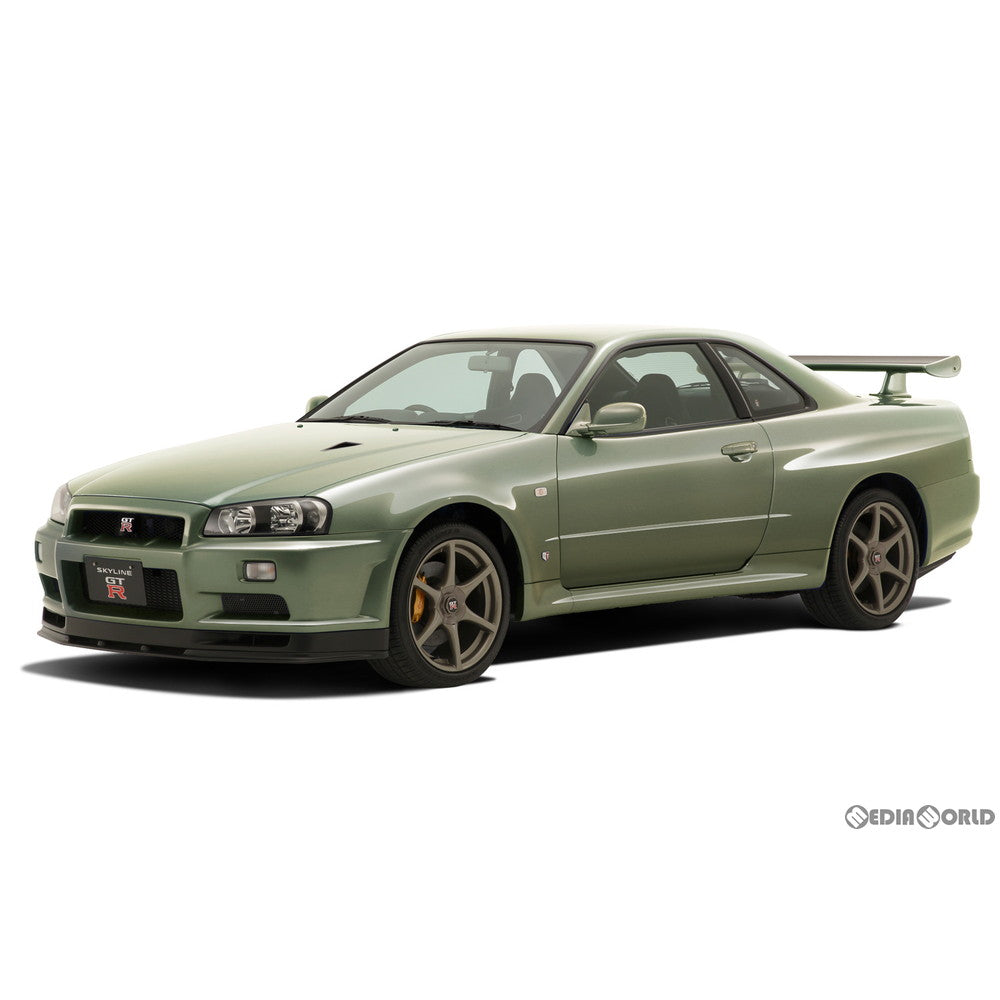 【新品】【お取り寄せ】[PTM] ザ・スナップキット No.11-D 1/32 ニッサン R34スカイライン GT-R ニュル(ミレニアムジェイド) プラモデル アオシマ(20210910)