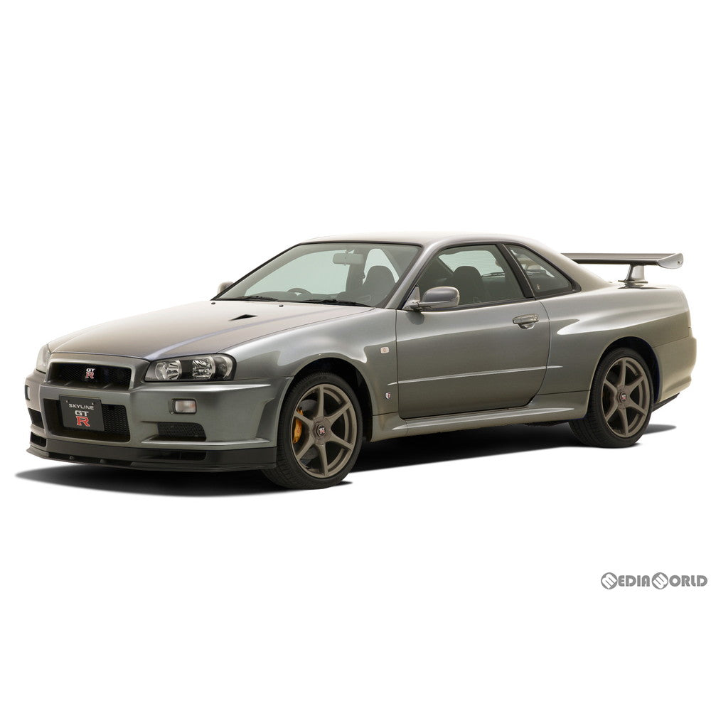 【新品】【お取り寄せ】[PTM] ザ・スナップキット No.11-E 1/32 ニッサン R34スカイライン GT-R ニュル(スパークリングシルバー) プラモデル アオシマ(20210910)
