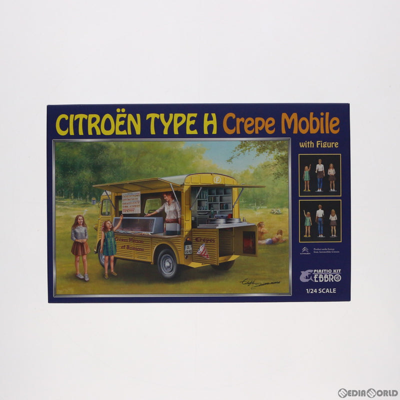 PTM]1/24 CITROEN H Crepe mobile with Figure(シトロエンH クレープ