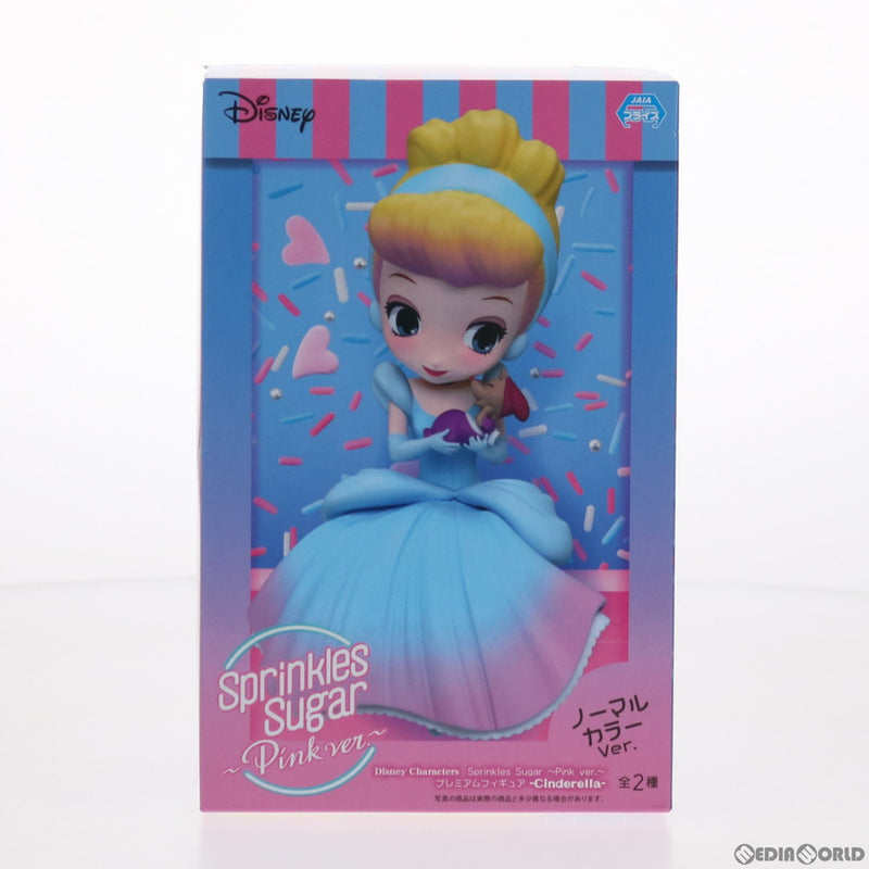 【中古即納】[FIG]シンデレラ(ノーマルカラー) Disney Characters Sprinkles Sugar ～Pink ver.～プレミアムフィギュア-Cinderella- プライズ(1042580) セガ(20210531)