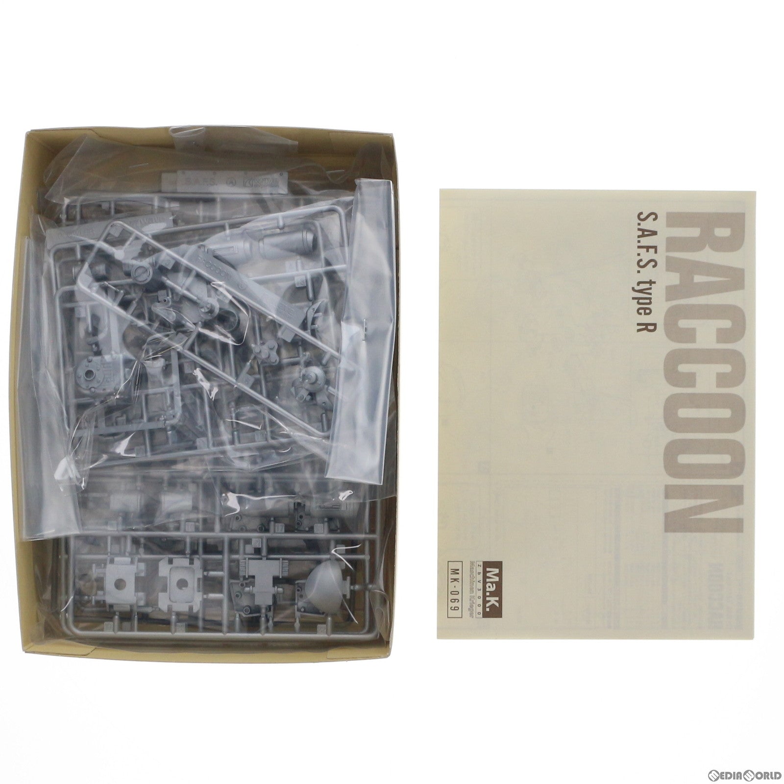 【新品即納】[PTM] 1/20 S.A.F.S. type R ラクーン マシーネンクリーガー プラモデル(MK-069) ウェーブ(WAVE) (20211024)
