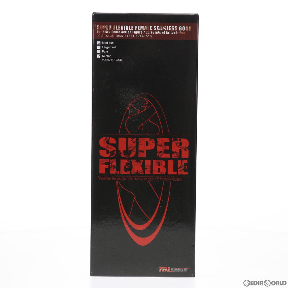 【中古即納】[FIG] 1/6 女性シームレスボディ サンタン ミドルバスト 筋肉質 フットパーツ交換可能ver. ドール用素体(PLMB2017-S23B) (海外流通版) TBリーグ(20170731)