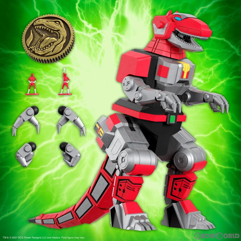 【新品即納】[FIG] ティラノサウルス ダイナゾード マイティ・モーフィン・パワーレンジャー アルティメイト 8インチ アクションフィギュア スーパー7(20220630)
