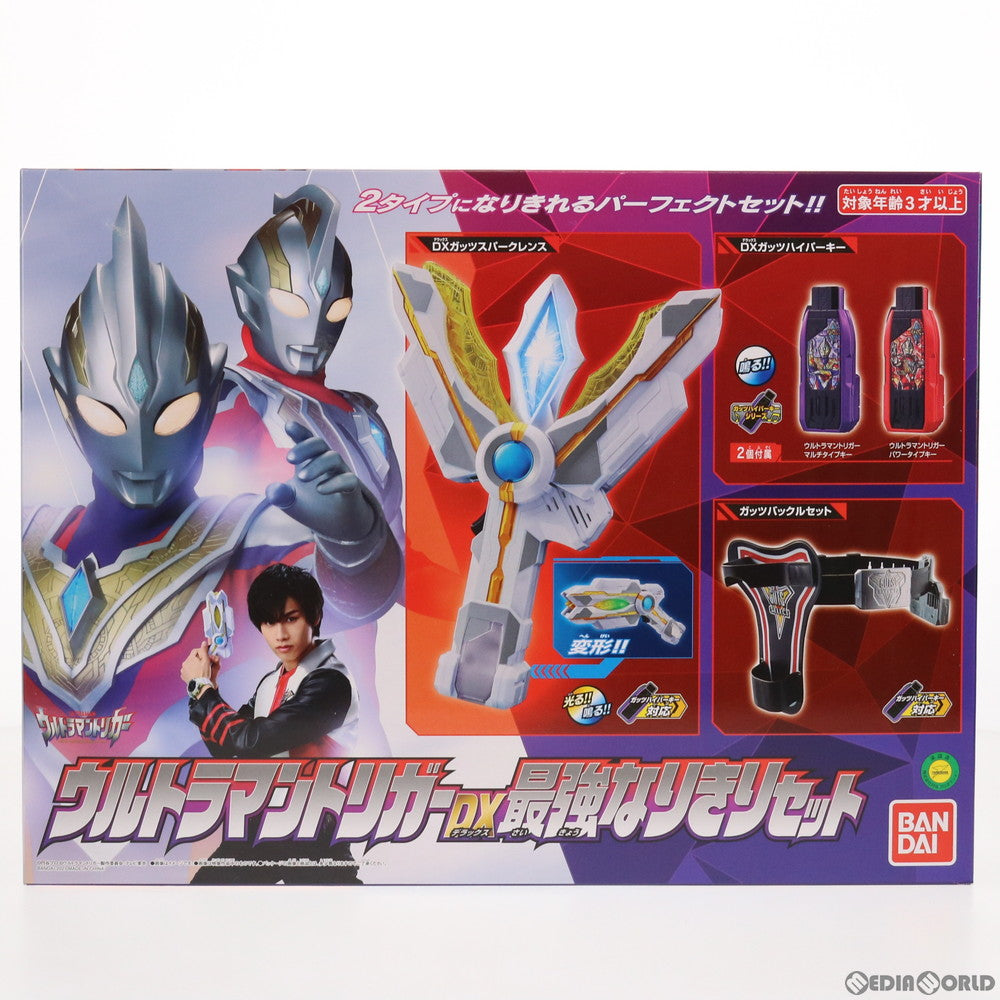 【中古即納】[TOY] ウルトラマントリガー DX最強なりきりセット ウルトラマントリガー NEW GENERATION TIGA 完成トイ バンダイ(20210710)