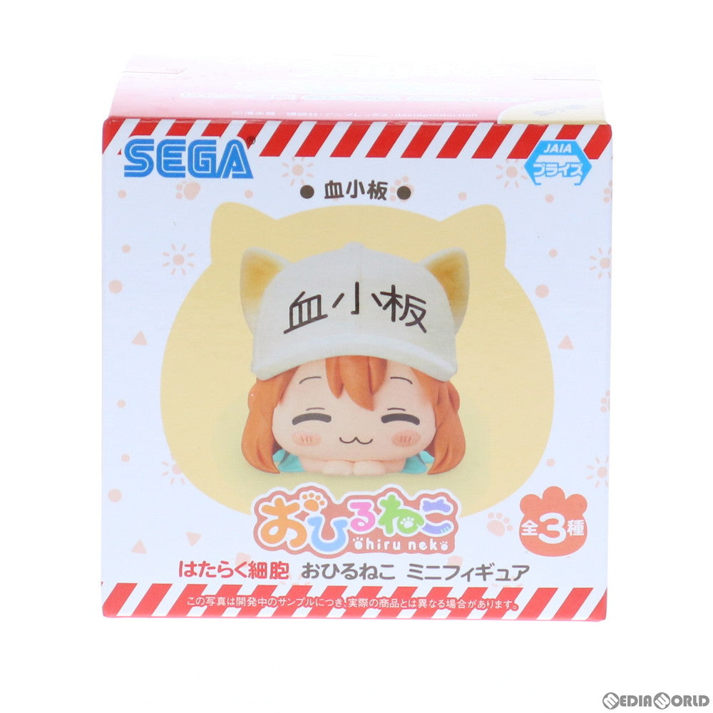 【中古即納】[FIG] 血小板 はたらく細胞 おひるねこミニフィギュア プライズ(1052315) セガ(20210710)