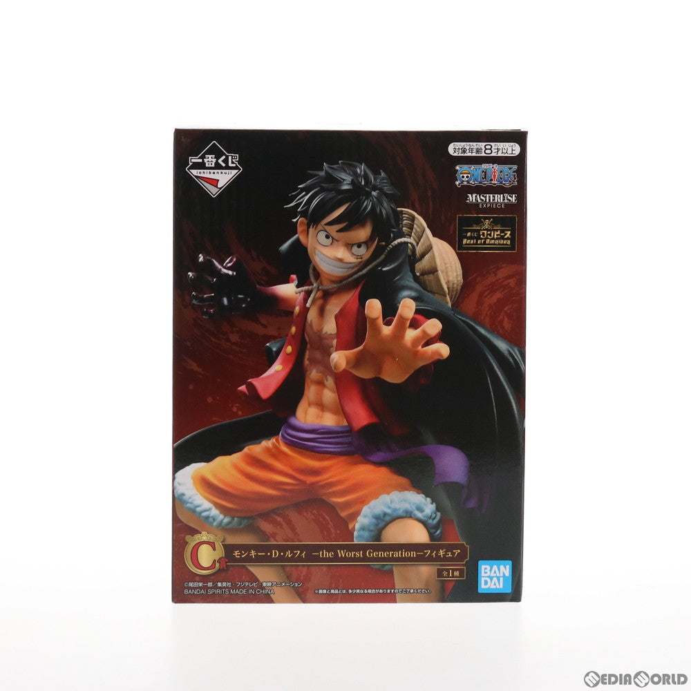 【中古即納】[FIG]C賞 モンキー・D・ルフィ -the Worst Generation-フィギュア 一番くじ ワンピース Best of Omnibus MASTERLISEEXPIECE ONE PIECE プライズ バンダイスピリッツ(20210721)