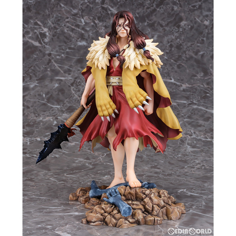 【新品即納】[FIG] 獅子王司(ししおうつかさ) Dr.STONE(ドクターストーン) 1/9 完成品 フィギュア ファニーナイツ(アオシマ) (20220110)