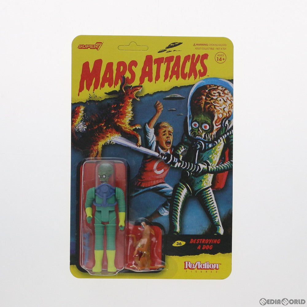 【中古即納】[FIG] リ・アクション マーズ・アタック! デストロイング・ドッグ 完成品 可動フィギュア スーパー7(20210131)