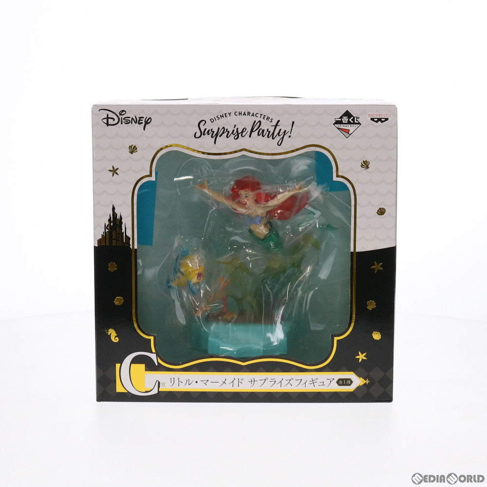 【中古即納】[FIG] C賞 アリエル&フランダー サプライズフィギュア 一番くじ ディズニーキャラクターズ〜ビックリ!ドッキリ!サプライズパーティー!〜 リトル・マーメイド プライズ(14947) バンプレスト(20171006)
