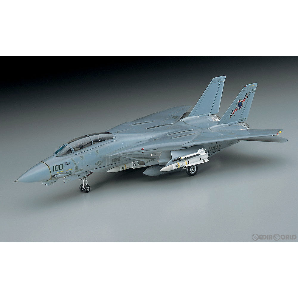 【新品即納】[PTM] (再販) 1/72 F-14A トムキャット(ロービジ) プラモデル(E2) ハセガワ(20211010)