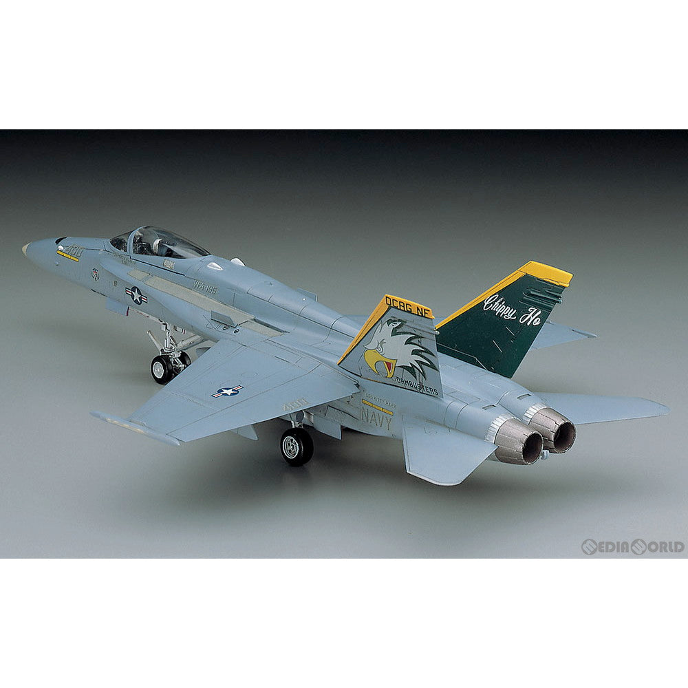 【新品】【お取り寄せ】[PTM] (再販) 1/72 F/A-18C ホーネット プラモデル(D8) ハセガワ(20211010)
