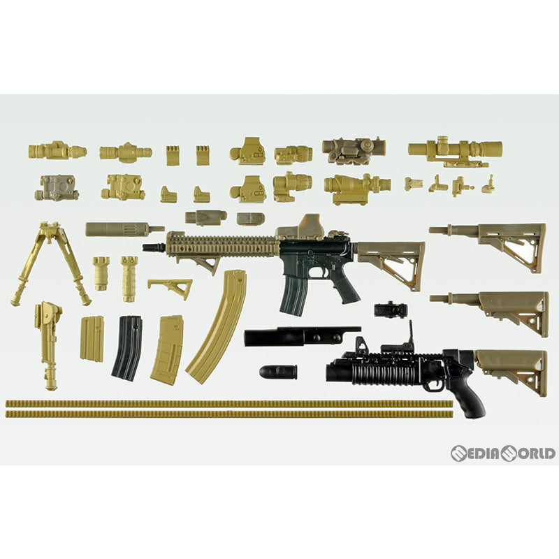 【新品即納】[PTM] LittleArmory(リトルアーモリー) LS05 1/12 M4A1朝戸未世ミッションパック プラモデル(318996) TOMYTEC(トミーテック) (20211210)