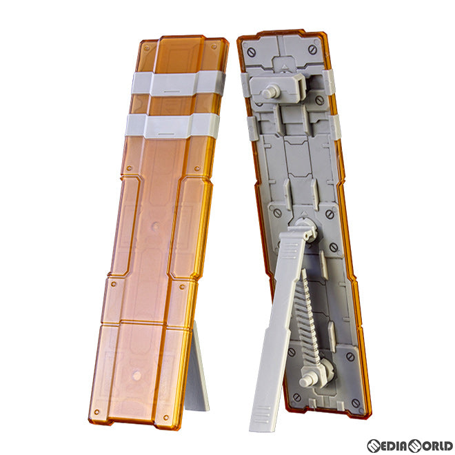 【新品即納】[PTM] プラアクト・オプション・シリーズ10:双盾2(ソウジュン2) (クリアオレンジ) プラモデル(PP110) PLUM(プラム) (20211123)